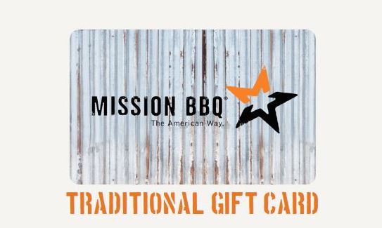 Mission BBQ Gift Card